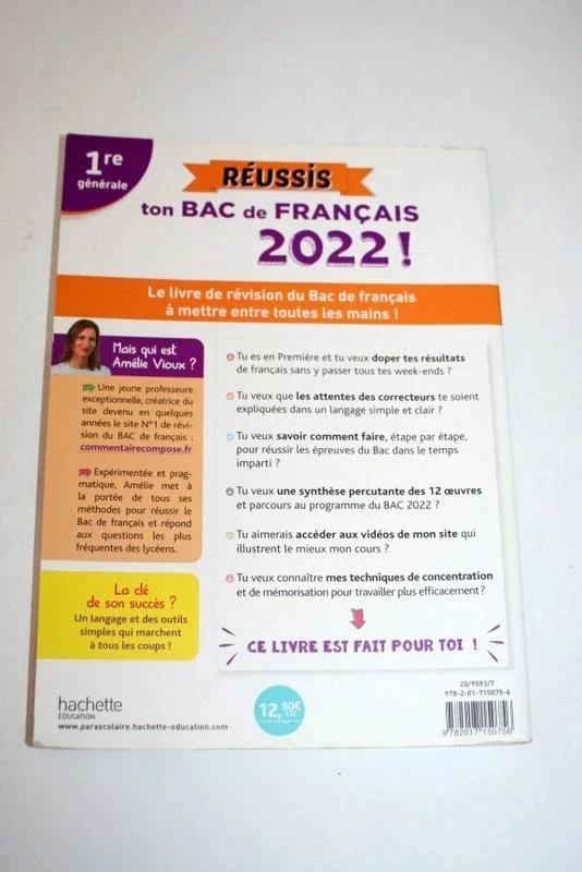 Aprobar tu bachillerato de Français 2022, Hachette – photo 2